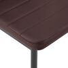 vidaXL Комплект Обідніх Меблів з П'яти Одиниць Коричневий