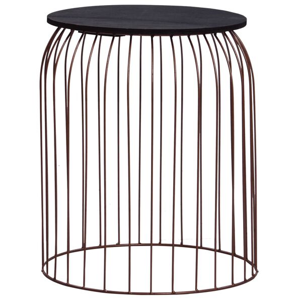 vidaXL Журнальні столики 3 шт Мідний