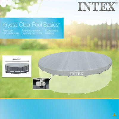 Intex Накриття для басейну "Deluxe" Кругле 488 см 28040