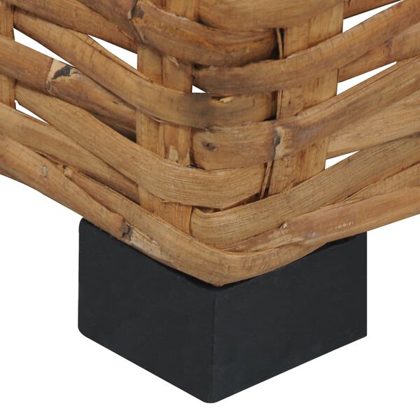 vidaXL Журнальний столик 47x47x28 см Натуральний ротанг