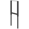 vidaXL Регульовані каркаси верстака 2 шт Чорний 55x(69-95,5) см Метал