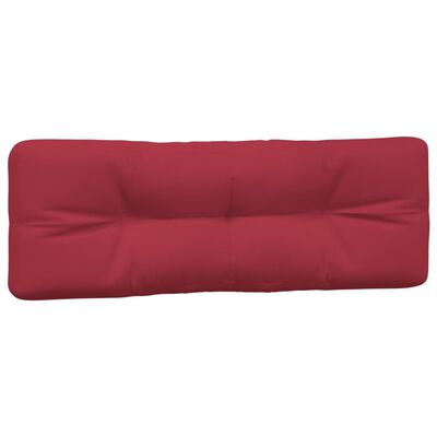 vidaXL Подушки для дивана з піддонів 2 шт Бордовий