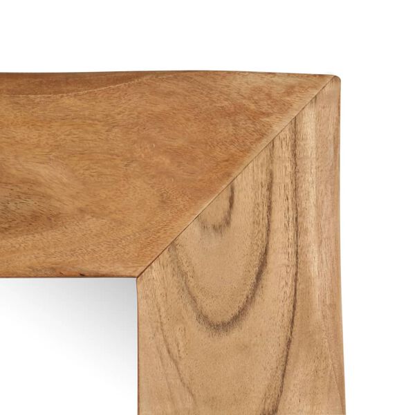 vidaXL Косметичне дзеркало 50х110 см Масив акації