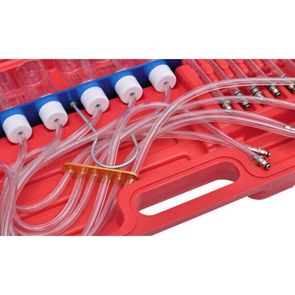 vidaXL Витратомір для Дизельних Паливних Систем з Набором Адаптерів