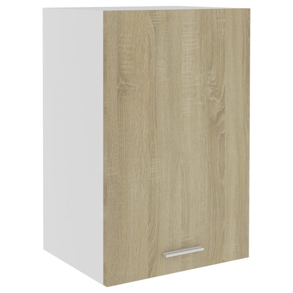 801255 vidaXL Hanging Cabinet Sonoma Oak 39,5x31x60 cm Chipboard
