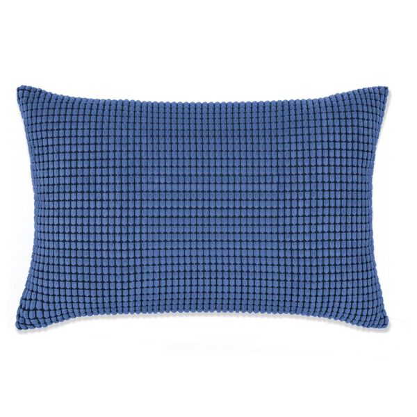 vidaXL Комплект Подушок 2 шт Синій 40x60 см Велюр