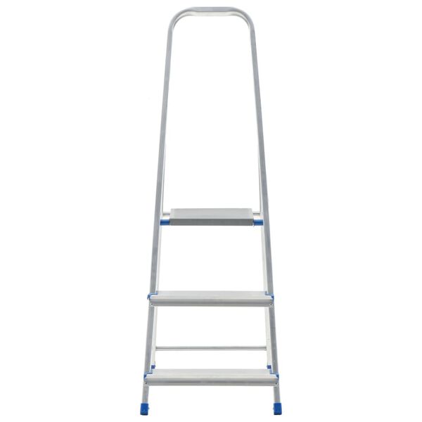 vidaXL Драбина-Стрем'янка 3 Сходинки 150 кг Алюміній