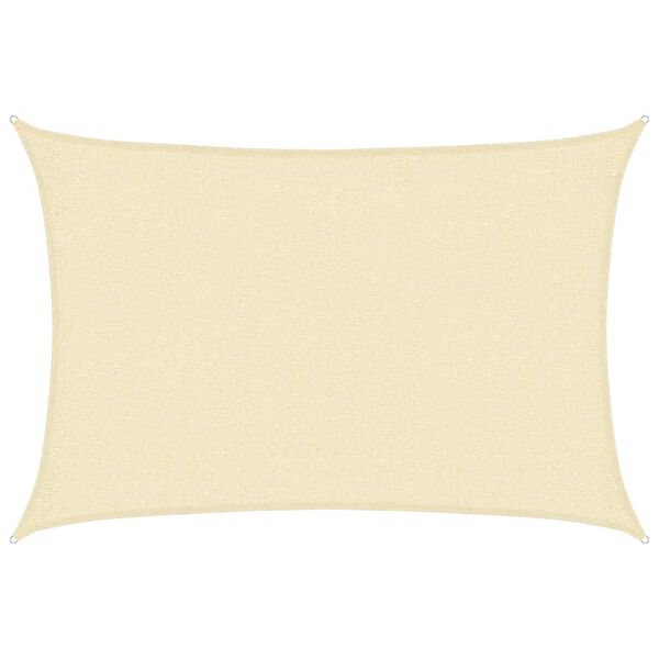 vidaXL Сонцезахисний Навіс Кремовий 2x2,5 м ПВЩ 160 г/м²
