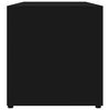 vidaXL Тумба під телевізор Чорний 80x34x36 см ДСП