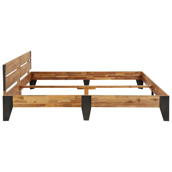 vidaXL Каркас Ліжка 180x200 см Масив Акації з Матовою Обробкою
