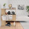 vidaXL Книжкова шафа/Розділювач Дуб сонома 80x24x96 см ДСП