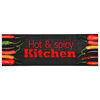 vidaXL Кухонний Килимок "Hot&Spicy" 45x150 см