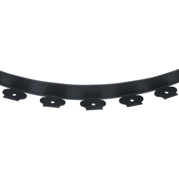 vidaXL Гнучкий Газонний Бордюр з 30 Цвяхами 10 м 5 см