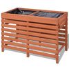 vidaXL Ящик для Рослин 100x50x71 см Дерево
