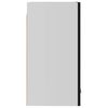 801245 vidaXL Hanging Cabinet Black 29,5x31x60 cm Chipboard