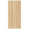 vidaXL Книжкова шафа/Сервант Дуб сонома 66x30x97,8 см ДСП
