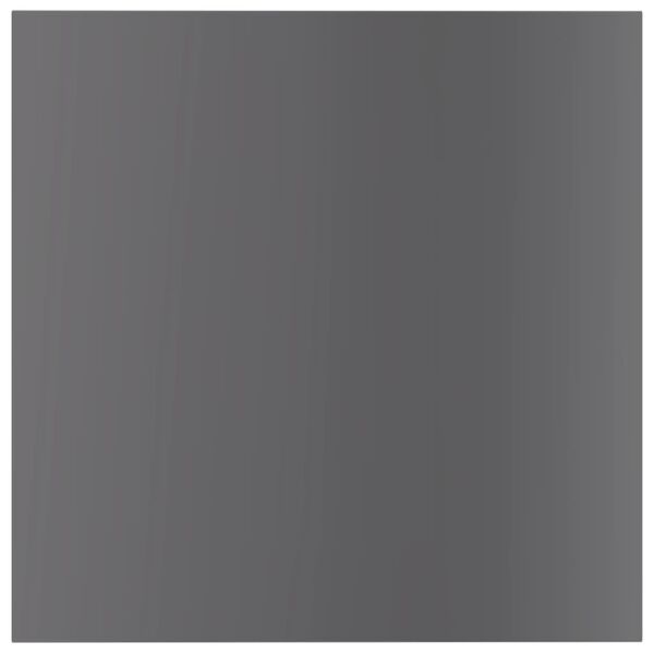 vidaXL Книжкові Полиці 8 шт Глянцевий Сірий 40x40x1,5 см ДСП