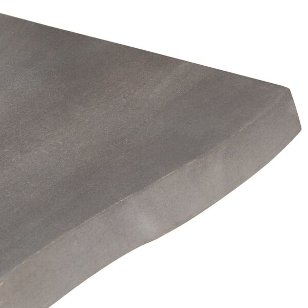 vidaXL Журнальний столик з необробленими краями 60x60x40 см Масив акації