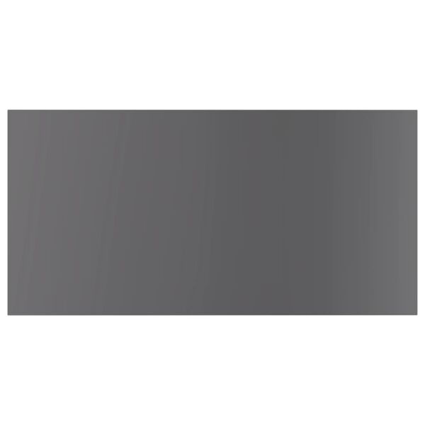 vidaXL Книжкові Полиці 4 шт Глянцевий Сірий 60х30х1,5 см ДСП