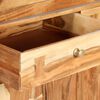 vidaXL Вітрина-комод 100x40x175 см Масив акації
