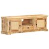 vidaXL Тумба під телевізор 120x30x40 см Масив манго/Натуральний очерет