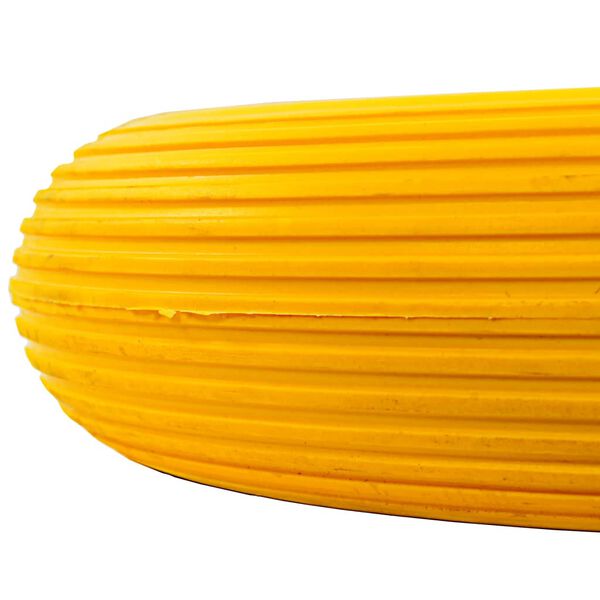 vidaXL Колесо для Тачки з Віссю 4,00-8 390 мм Міцний Поліуретан