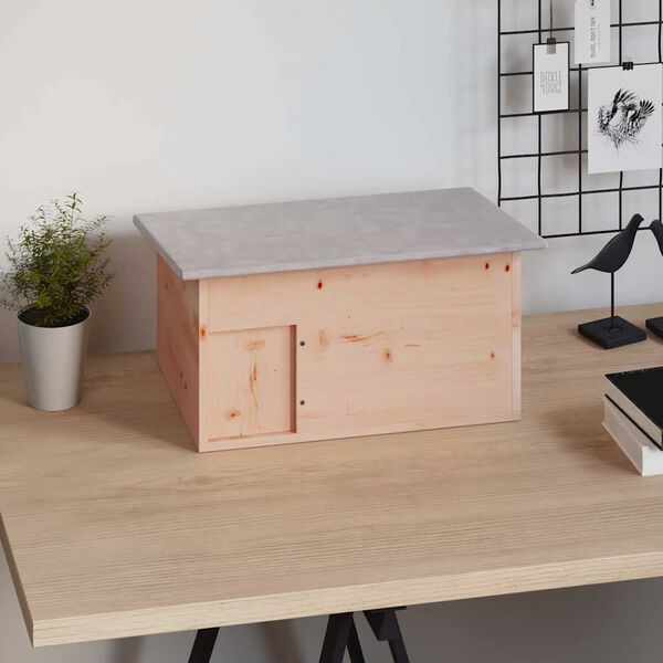 vidaXL Будиночок для Їжаків 45x33x22 см Дерево