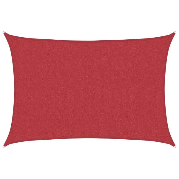 vidaXL Сонцезахисний Навіс Червоний 3,5x4,5 м ПВЩ 160 г/м²