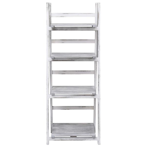 vidaXL 4-Рівневий Стелаж для Рослин Сірий 43x33x113 см Деревина