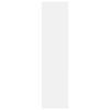 800234 vidaXL Wardrobe White 50x50x200 cm Chipboard
