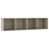 vidaXL Книжкова шафа/Тумба під телевізор Дуб сонома 143x30x36 см
