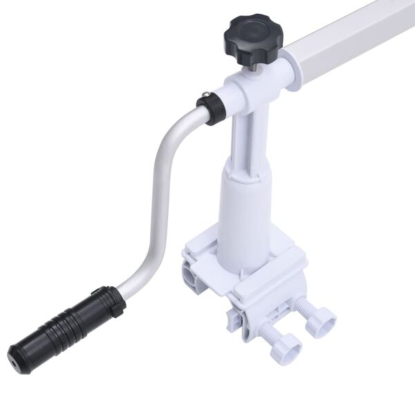 vidaXL Ролета для Накриття Басейну з Пластиковим Корпусом