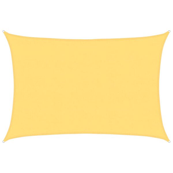 vidaXL Сонцезахисний Навіс Бежевий 5x7 м ПВЩ 160 г/м²