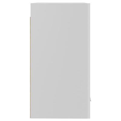 801257 vidaXL Hanging Cabinet High Gloss White 39,5x31x60 cm Chipboard
