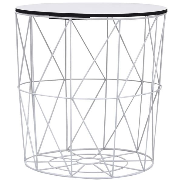 vidaXL Журнальні cтолики 3 шт Білий