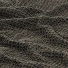 vidaXL Плед Антрацит/Коричневий 125x150 см Бавовна