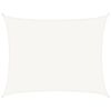 vidaXL Сонцезахисний Навіс Білий 6x8 м ПВЩ 160 г/м&sup2;
