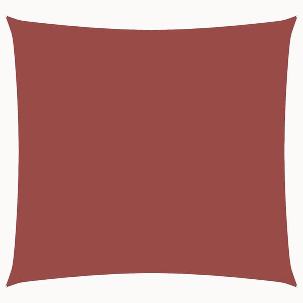 43023 vidaXL Sunshade Sail Oxford Fabric Square 2x2 m Terracotta