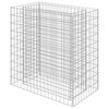 vidaXL Габіонова Піднесена Клумба 90x50x100 см Оцинкована Сталь