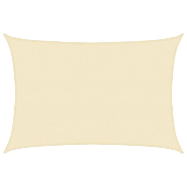 vidaXL Сонцезахисний Навіс Кремовий 4x5 м ПВЩ 160 г/м²