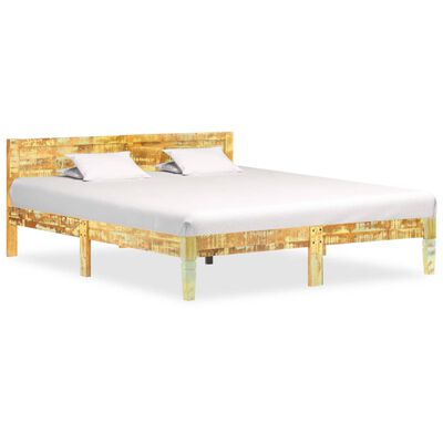 vidaXL Каркас ліжка 180x200 см Масив відновленої деревини