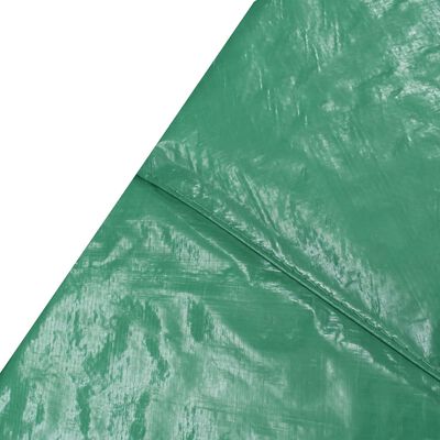 vidaXL Захисна Підкладка на Круглий Батут Зелений 4,26 м ПЕ