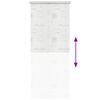 vidaXL Рулонна Шторка для Душу у Заголовки 100х240 см