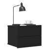 vidaXL Приліжкові тумби 2 шт. Чорний 40x30x30 см ДСП
