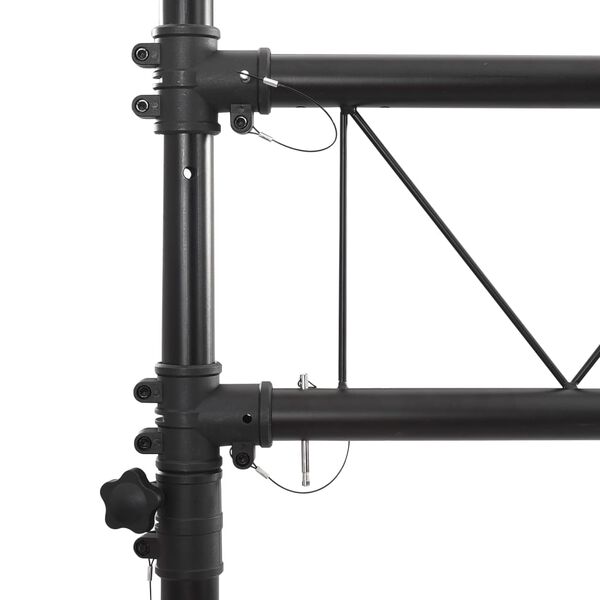 vidaXL Ферма для світлових пристроїв з 2 триногами 3 м