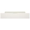 321986 vidaXL Bed Drawers 2 pcs White Solid Pine Wood