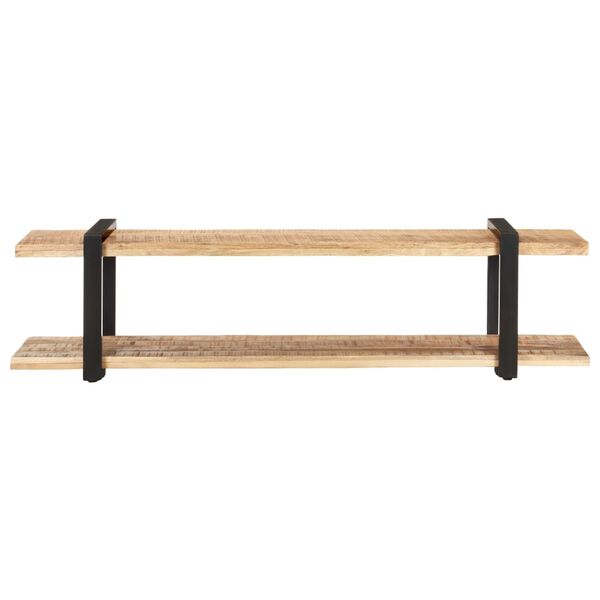 vidaXL Тумба під телевізор 160x40x40см Необроблений масив манго