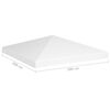 vidaXL Покриття для Альтанки 270 г/м² Білий 3x3 м