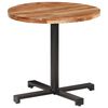 vidaXL Столик для бістро Круглий &Oslash;80x75 см Масив акації