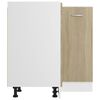 vidaXL Нижня кутова шафа Дуб сонома 75,5x75,5x80,5 см ДСП